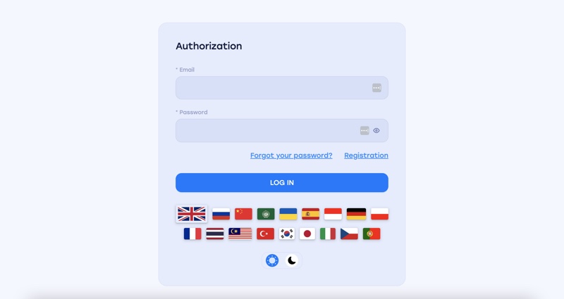 AZAforex login
