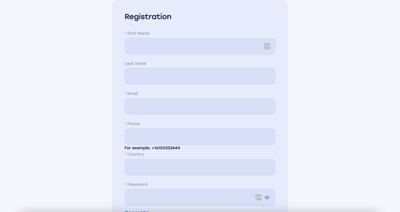 AZAforex registration