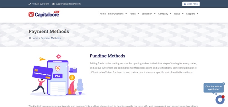 Capitalcore payments