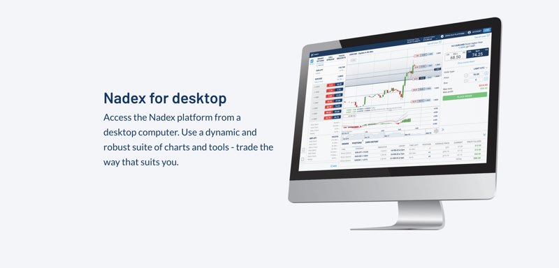 Nadex Screenshot